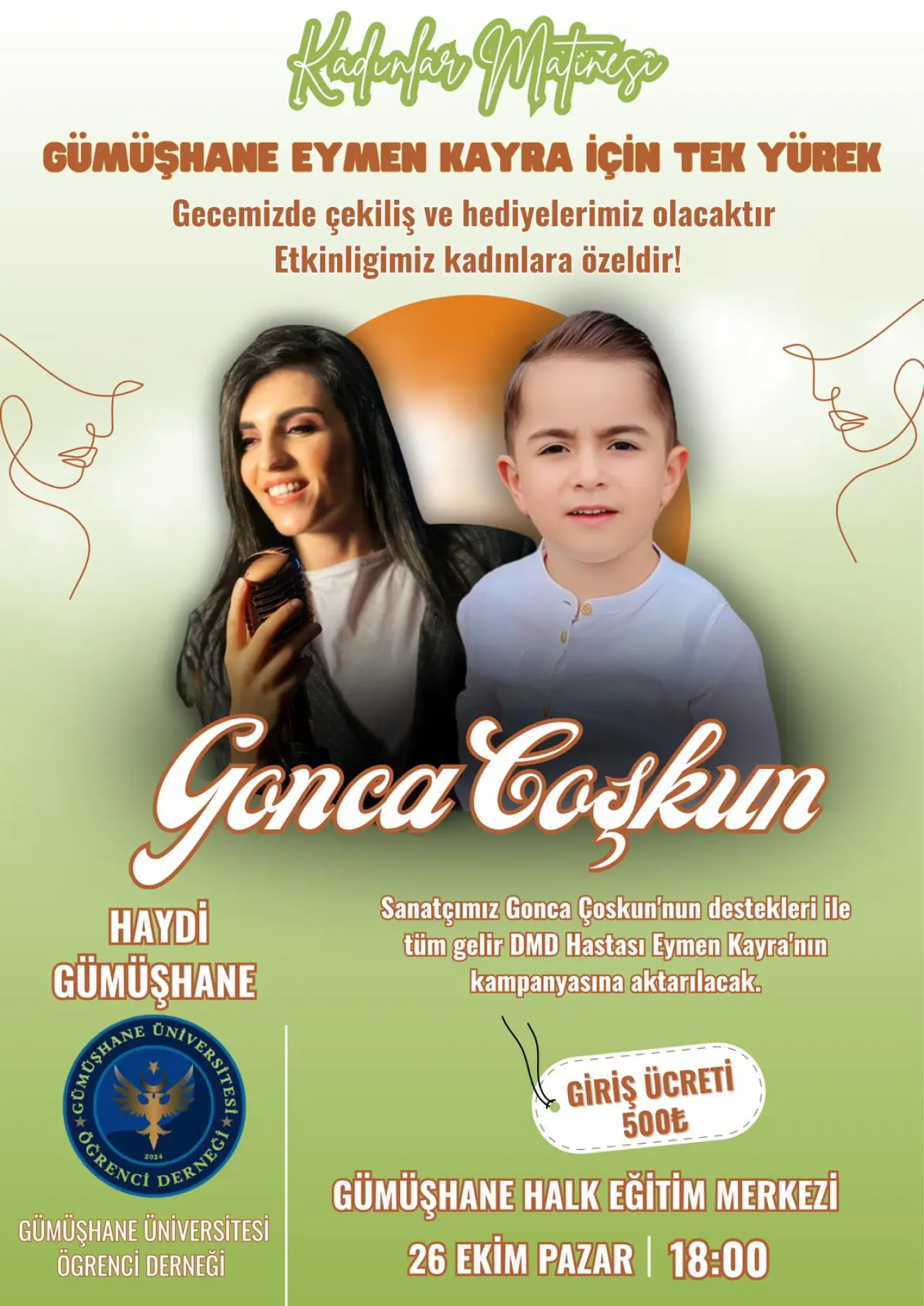 Üniversite öğrencileri Minik Eymen için tek yürek oldu 6