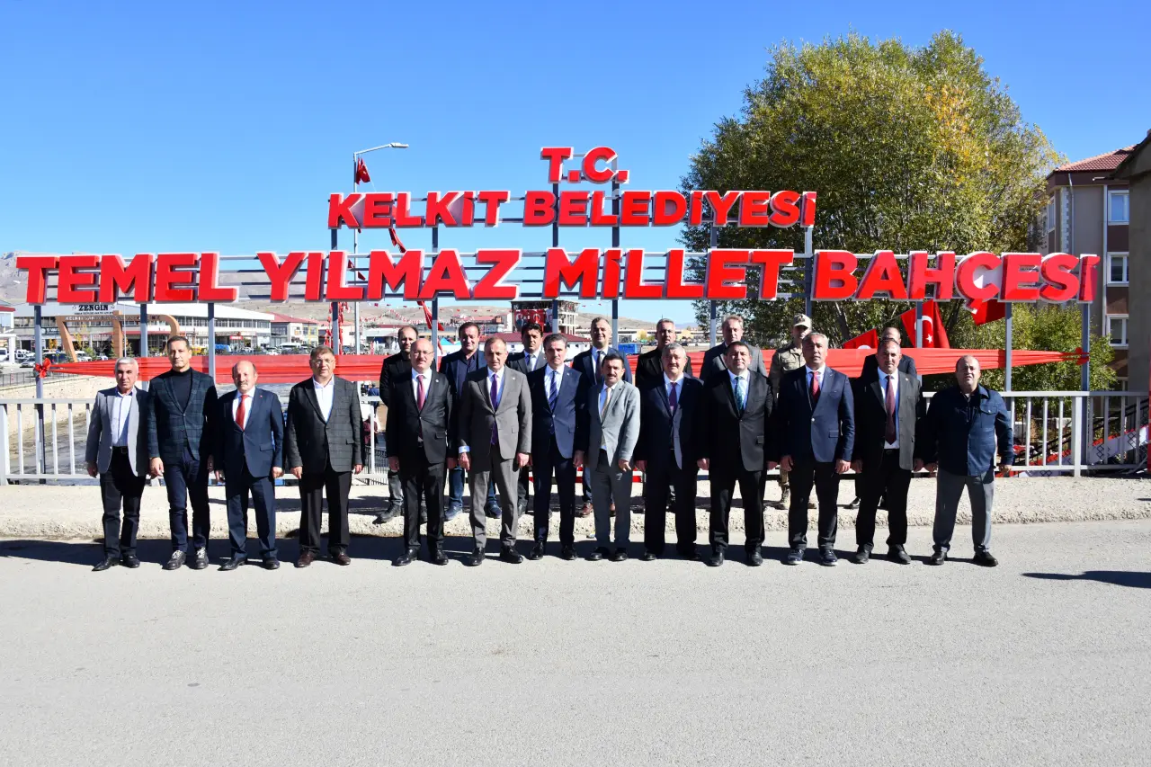 Gümüşhane’nin ilk millet bahçesi Kelkit’te hizmete girdi 1