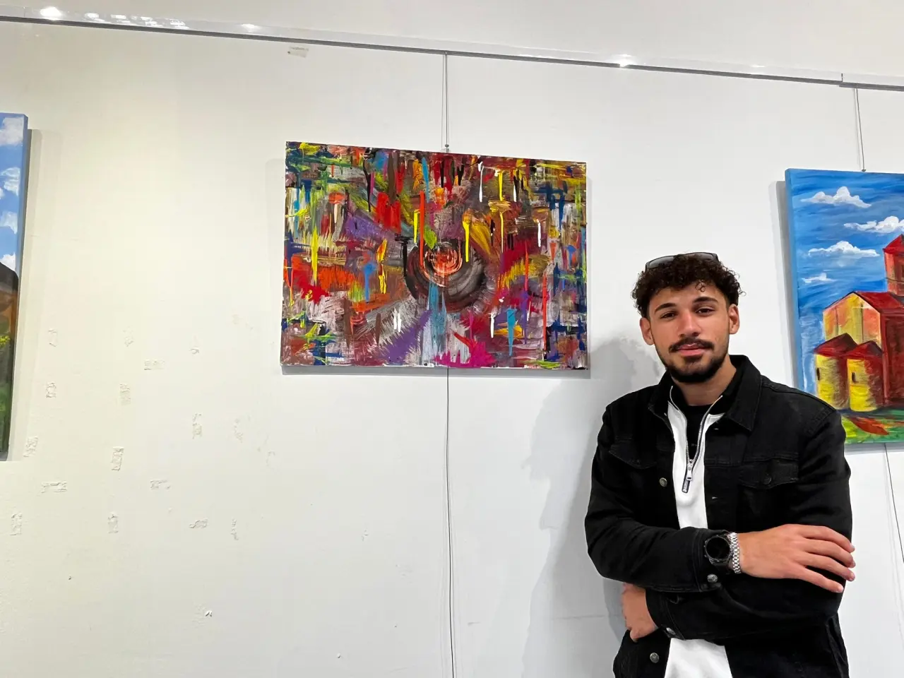 Gümüşhane ve Bayburt arasında sanat köprüsü: Geleceğin ressamlarından Öğretmenler Günü’ne özel sergi 13