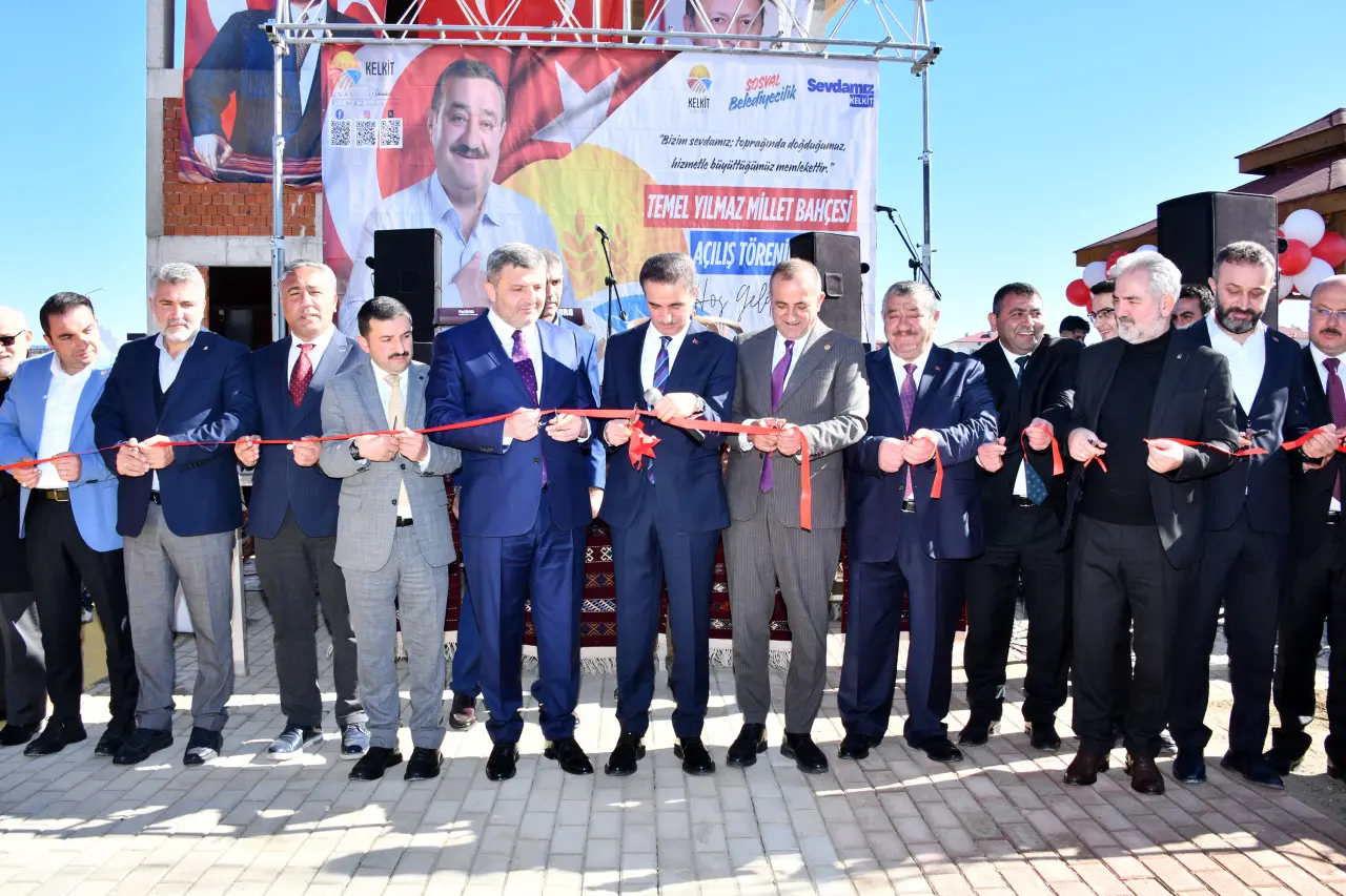 Gümüşhane’nin ilk millet bahçesi Kelkit’te hizmete girdi 36