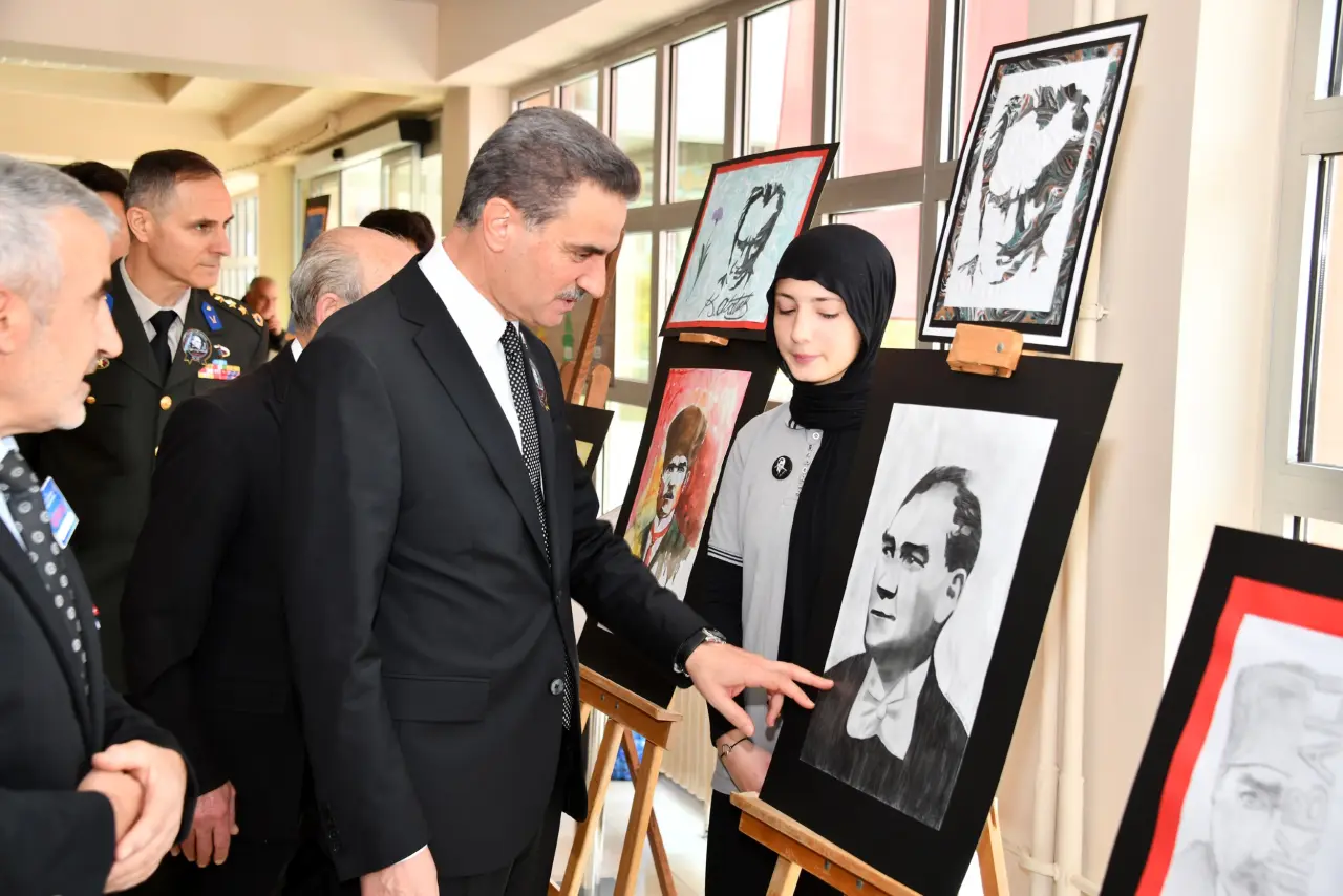 Büyük Önder Atatürk vefatının 87.yılında Gümüşhane'de anıldı 15