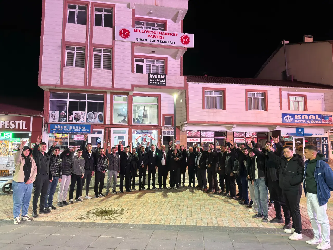 Şiran Ülkü Ocakları İlçe Başkanlığına Eneshan Şahin atandı 9