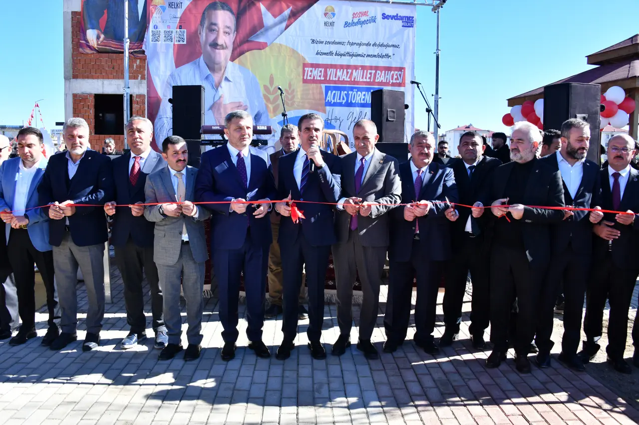 Gümüşhane’nin ilk millet bahçesi Kelkit’te hizmete girdi 10