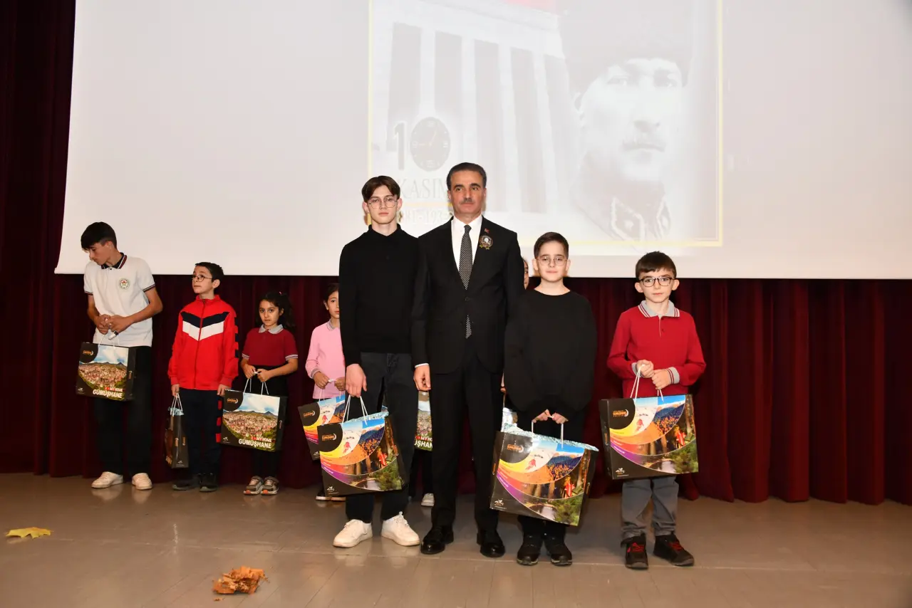 Büyük Önder Atatürk vefatının 87.yılında Gümüşhane'de anıldı 22