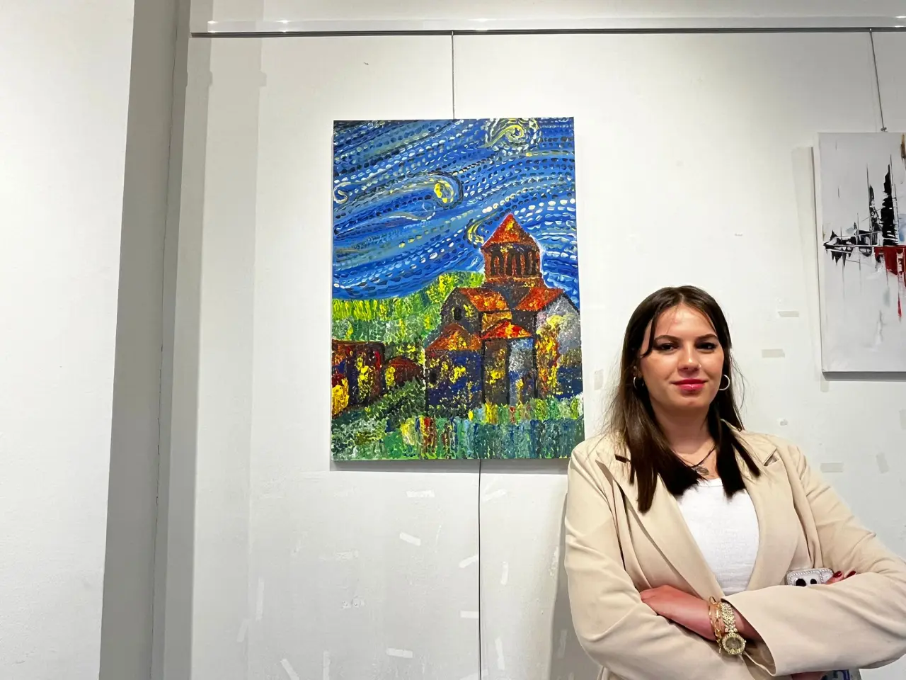 Gümüşhane ve Bayburt arasında sanat köprüsü: Geleceğin ressamlarından Öğretmenler Günü’ne özel sergi 14