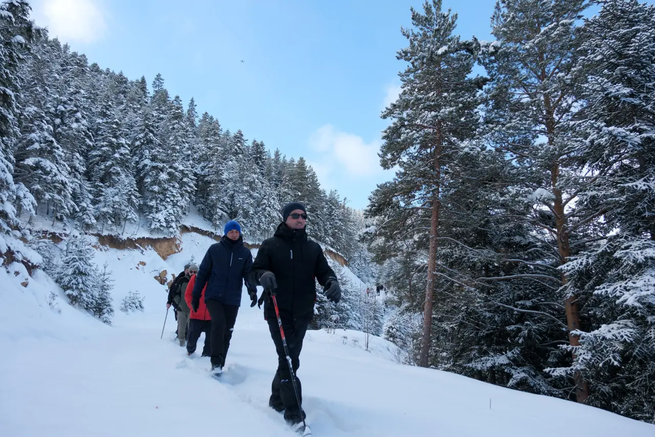 Gümüşhane’de kış masalı: 2 bin metre yükseklikte muhteşem görüntüler 9