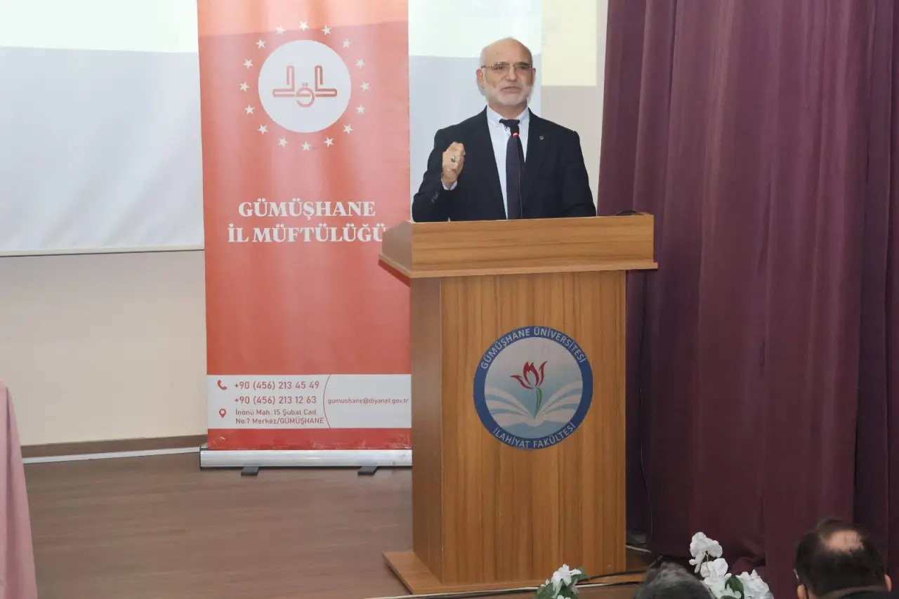 Gümüşhane’de Mevlid-i Nebi Coşkusu: 'Hz. Peygamber ve Aile Hayatı' Konferansı Düzenlendi 2