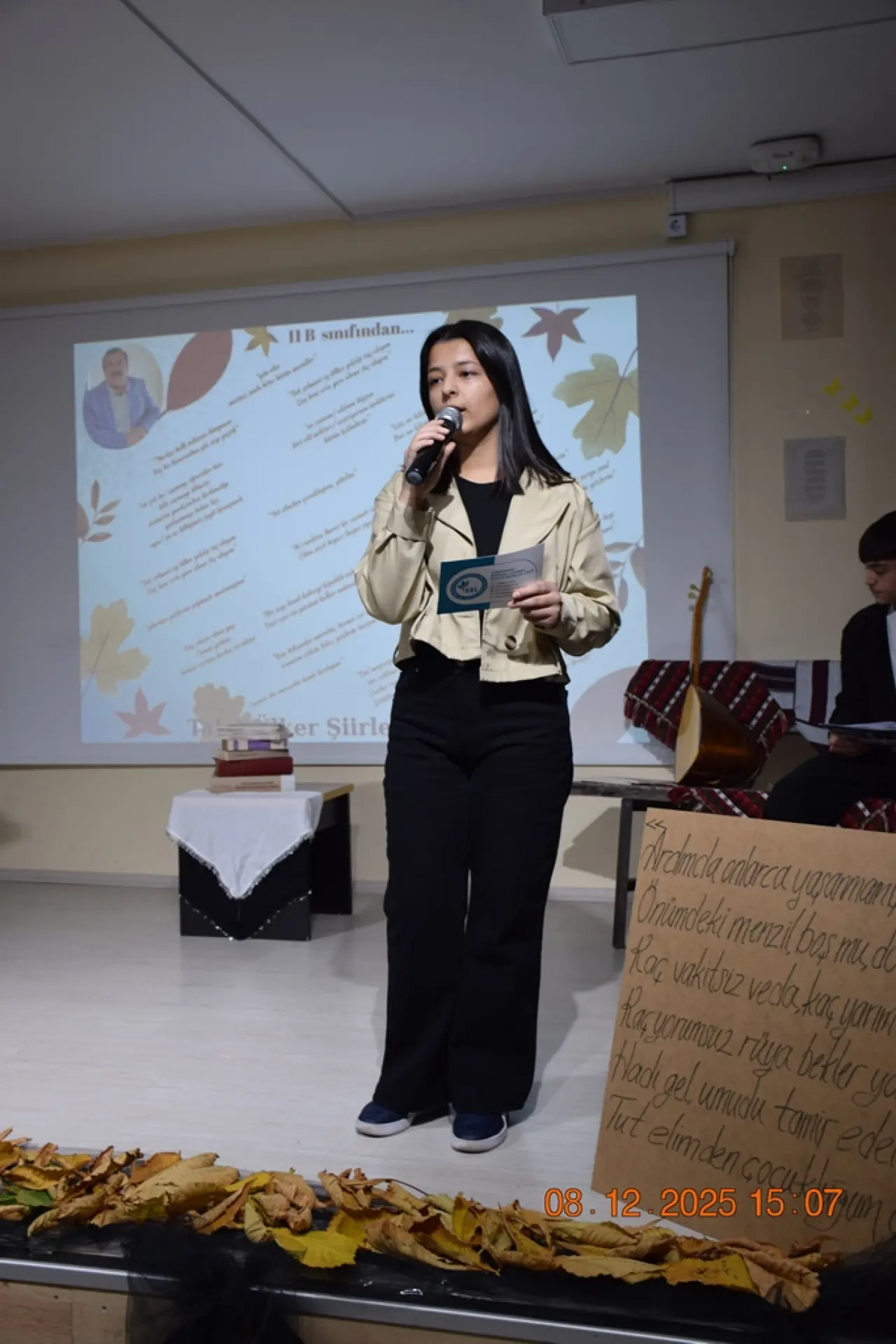 Mareşal Çakmak Sosyal Bilimler Lisesi’nde Kültür Şöleni: Şiirler Konuştu 8