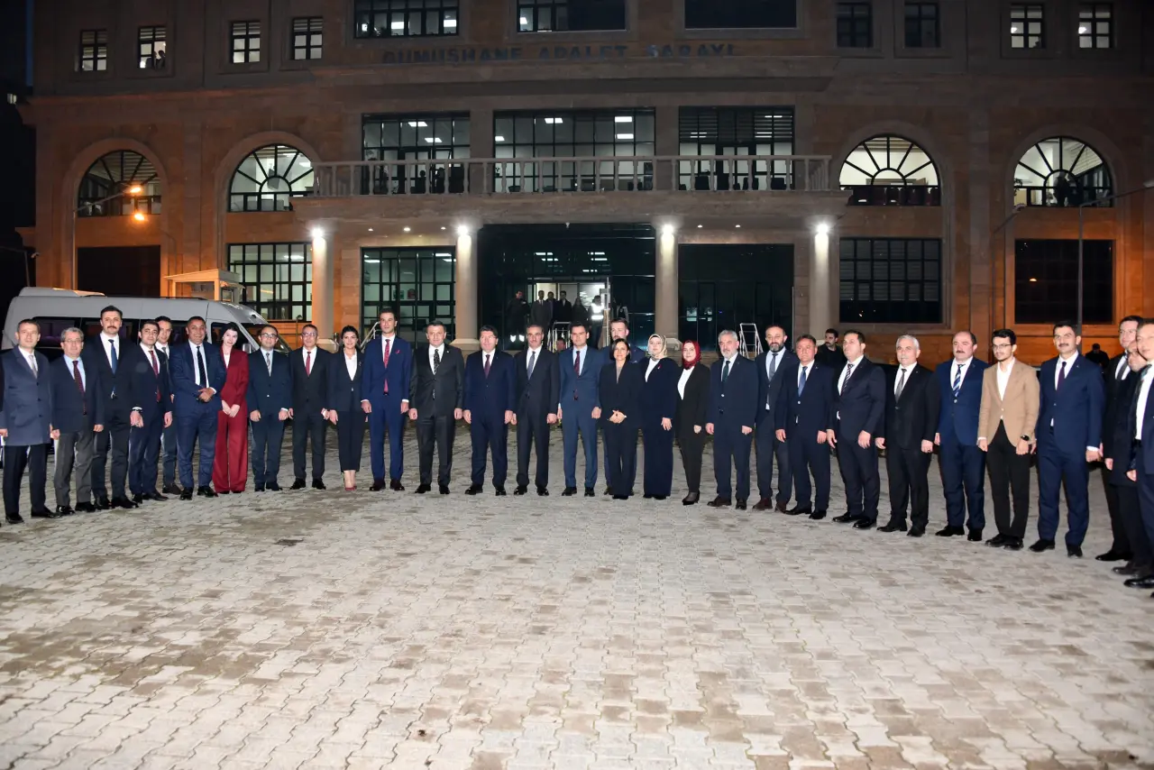 Adalet Bakanı Yılmaz Tunç Gümüşhane’de 10
