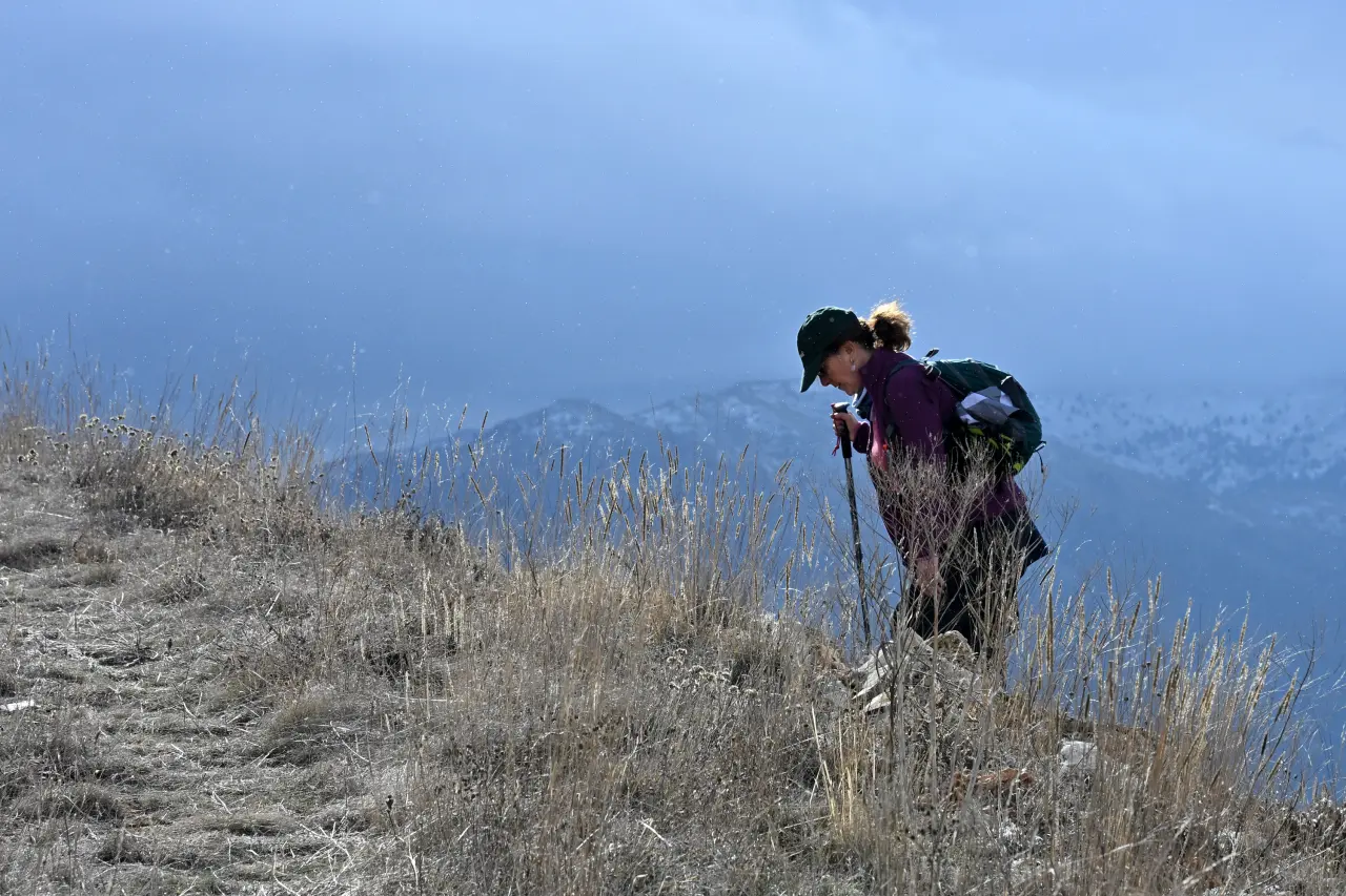 Dört mevsimi bir günde yaşadılar: Yağmur, gökkuşağı ve güneşli zirve 34