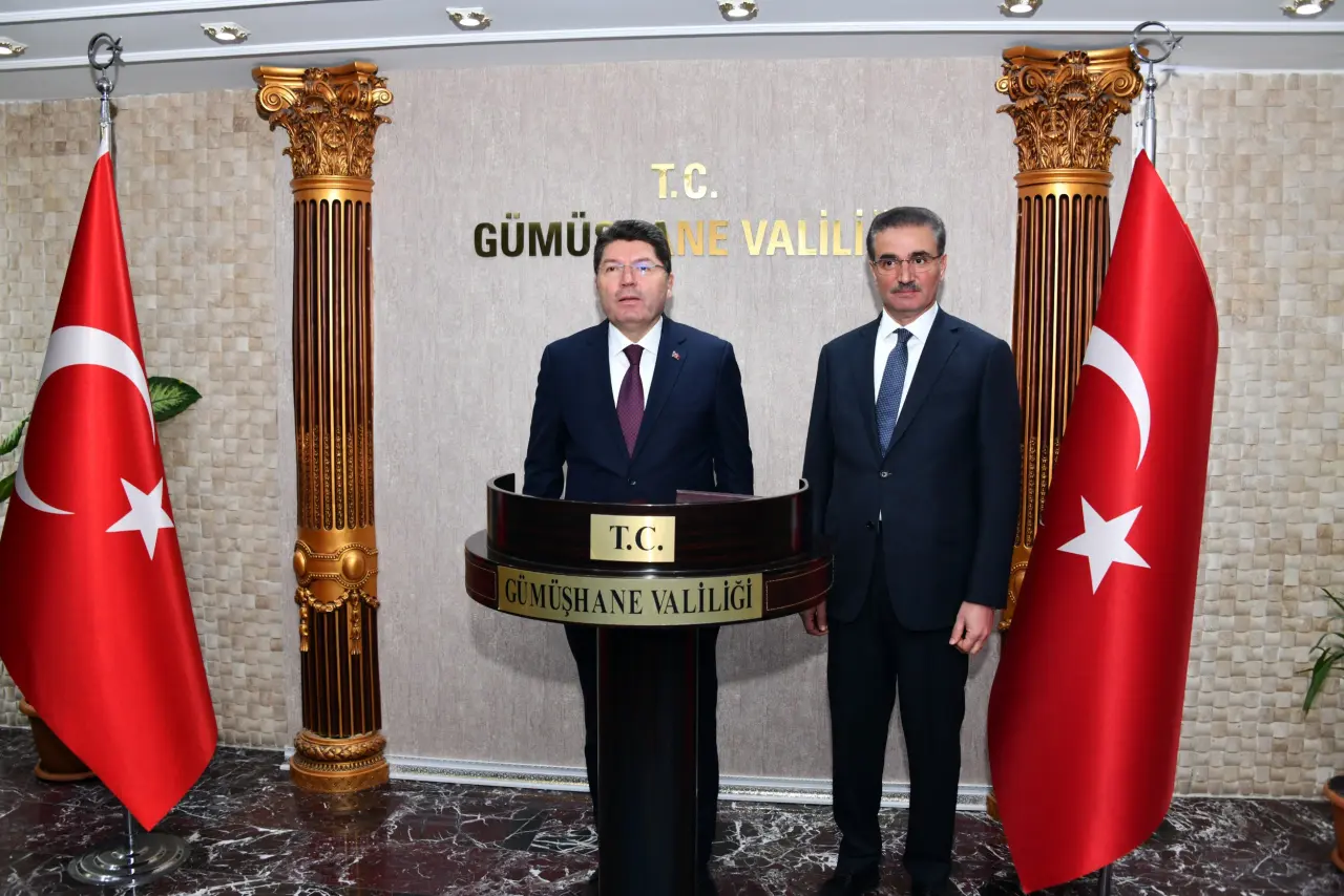 Adalet Bakanı Yılmaz Tunç Gümüşhane’de 2
