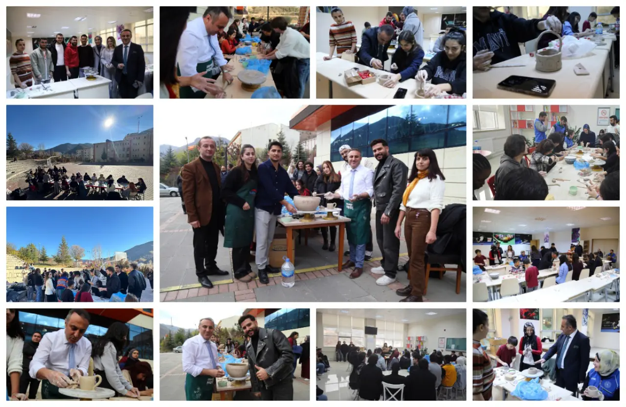 Gümüşhane Üniversitesi’nde Gelenek ve Sanat Buluşması: Dölek Çamuru Kampüste Hayat Buldu 8