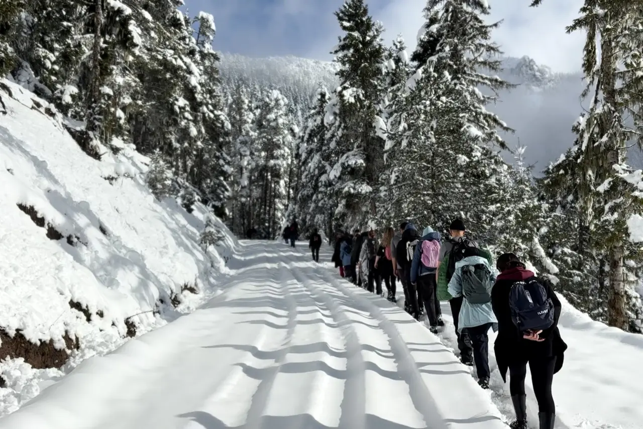 Gümüşhane’de kartpostallık doğa yürüyüşü 24