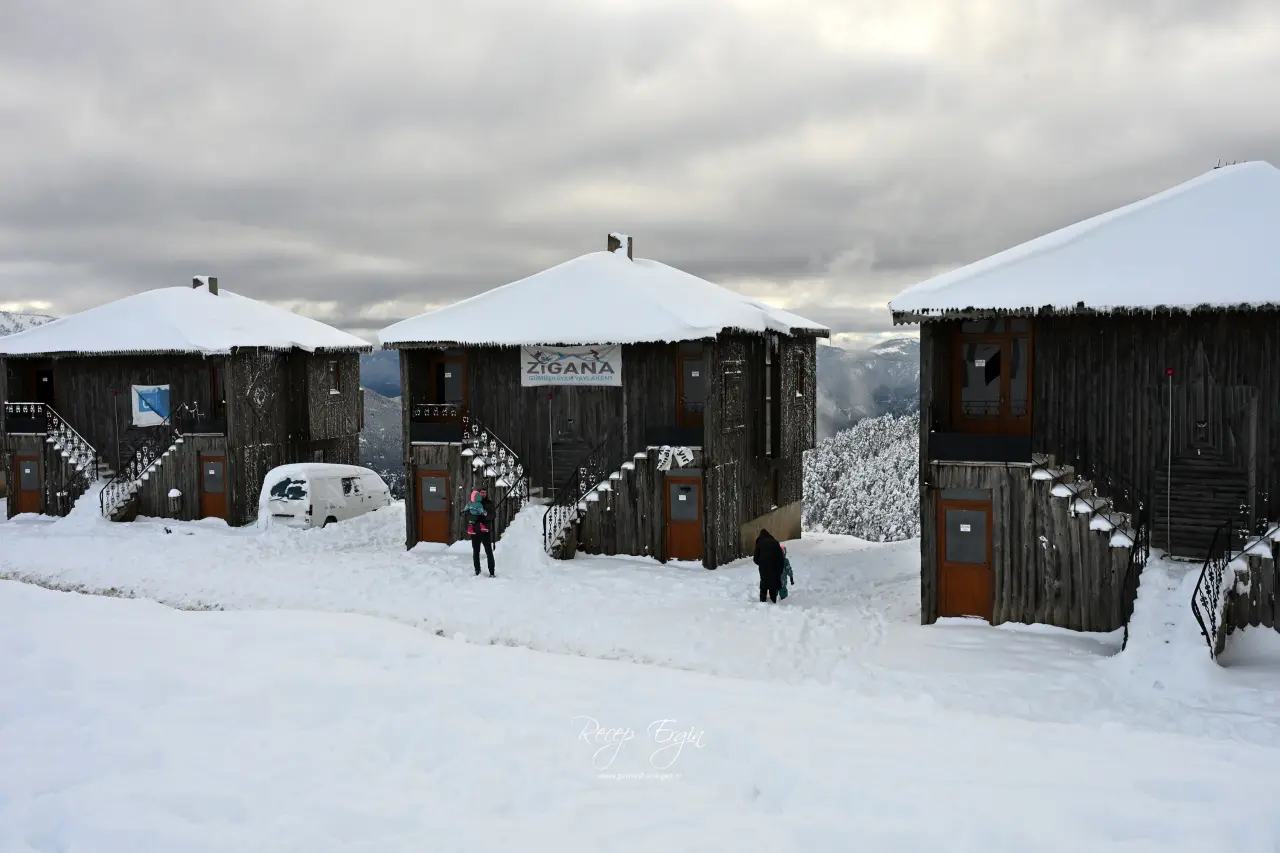 Kayak için kar yetmedi ama 'kar hasreti' yetti 3