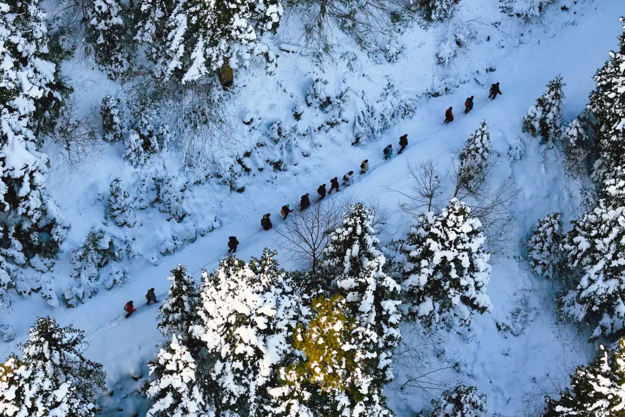 'Manzara On Numara!' Gümüşhane’de Şehrin Gürültüsünden Kaçanlar Torul’un Zirvesinde Buluştu! 31