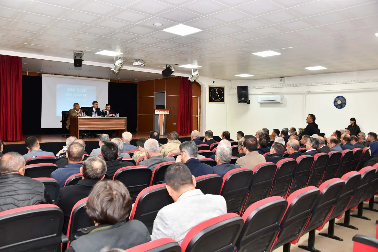 Vali Baruş’tan Köse’de kritik su uyarısı 45