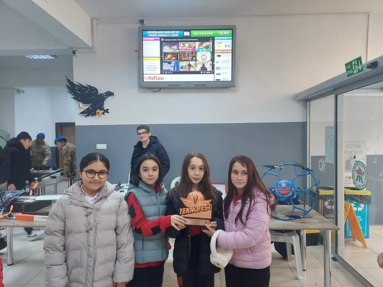 Gazipaşa Ortaokulu öğrencileri fabrika gibi okulu gezdi 7