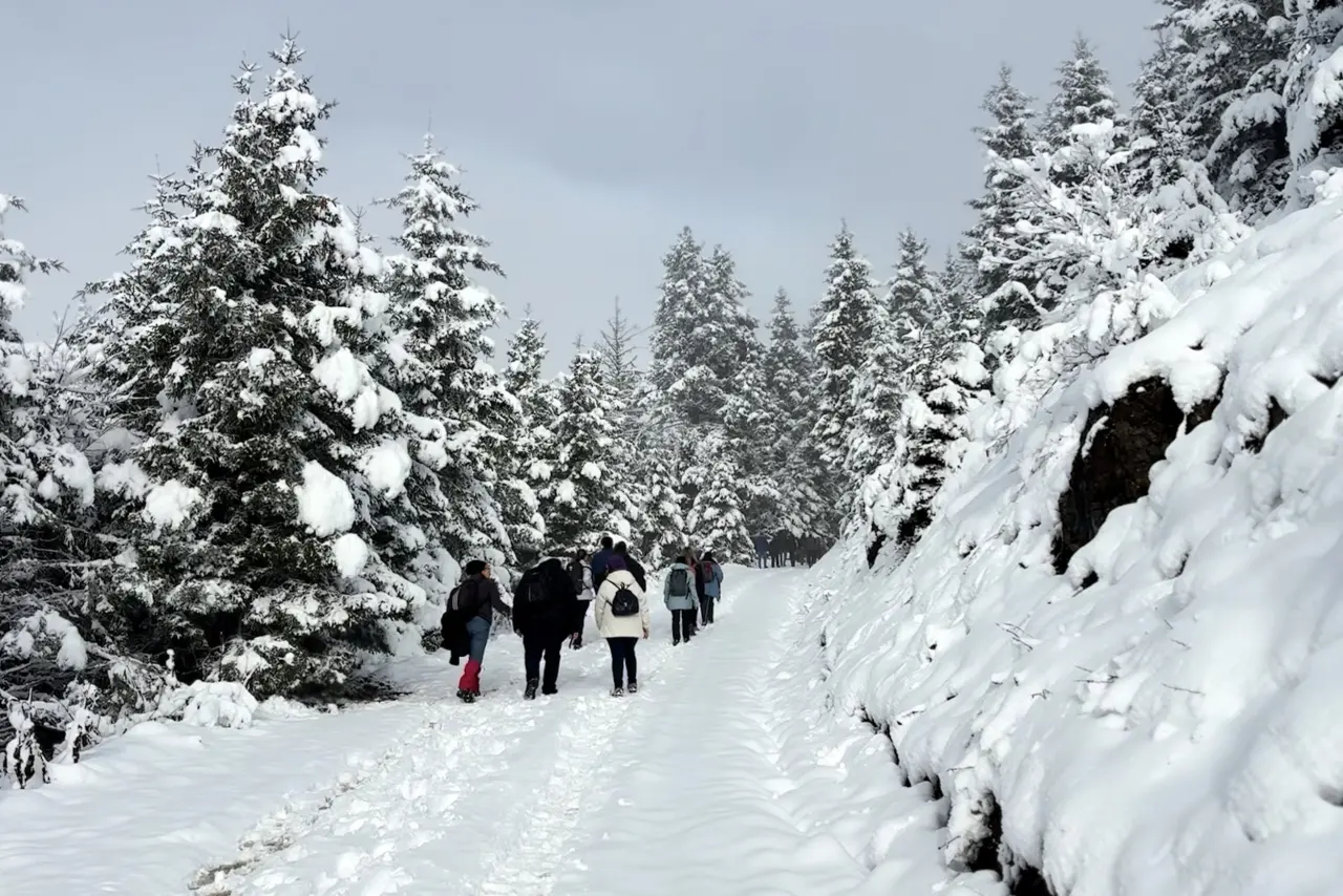 Gümüşhane’de kartpostallık doğa yürüyüşü 17