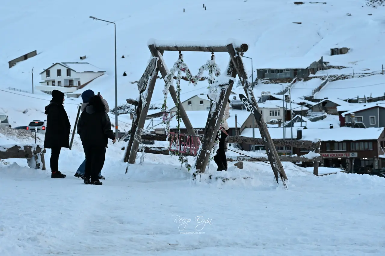 Kayak için kar yetmedi ama 'kar hasreti' yetti 15
