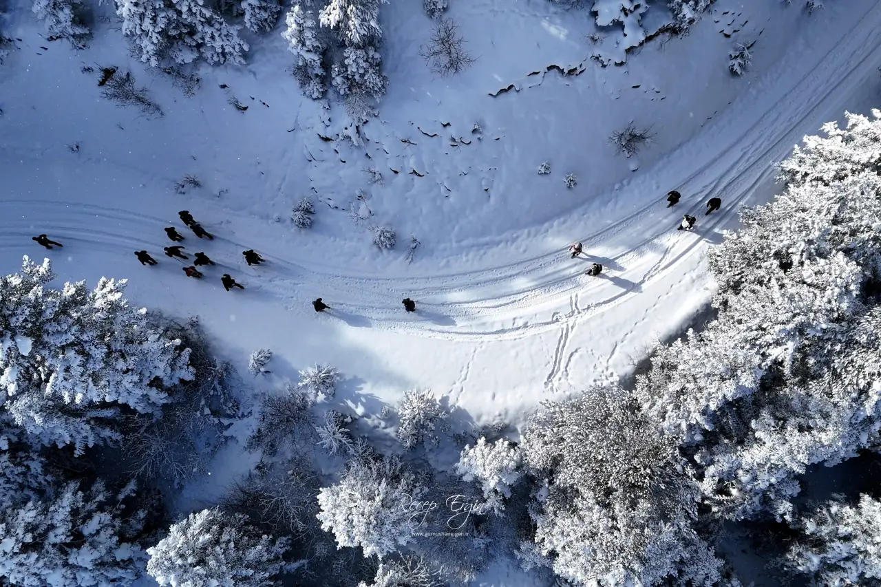 Gümüşhane’de kış masalı: 2 bin metre yükseklikte muhteşem görüntüler 29