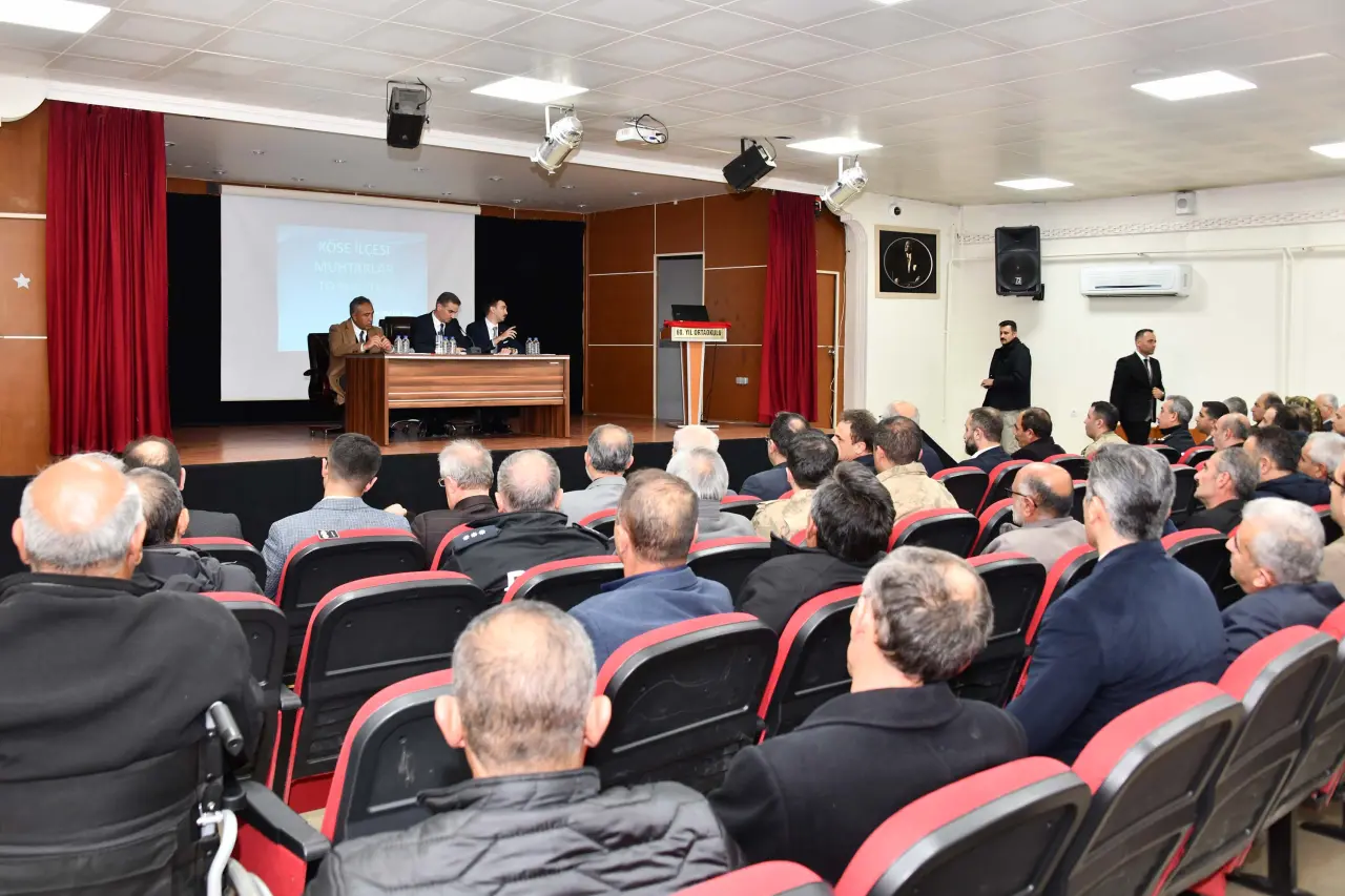 Vali Baruş’tan Köse’de kritik su uyarısı 41