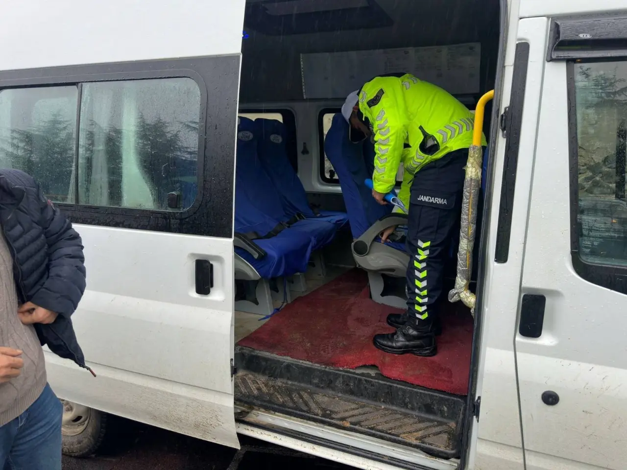 Okul Servislerine 'Kış' ve 'Güvenlik' denetimi 5