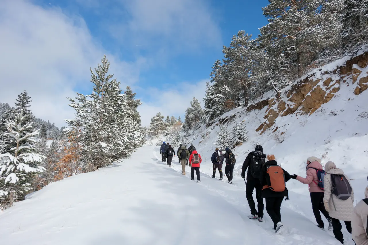 Gümüşhane’de kış masalı: 2 bin metre yükseklikte muhteşem görüntüler 6