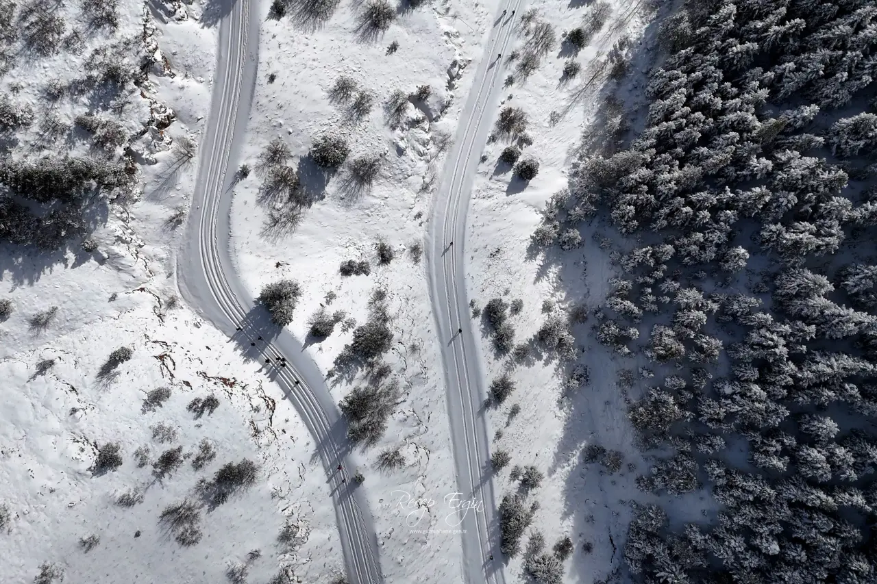 Gümüşhane’de kış masalı: 2 bin metre yükseklikte muhteşem görüntüler 24