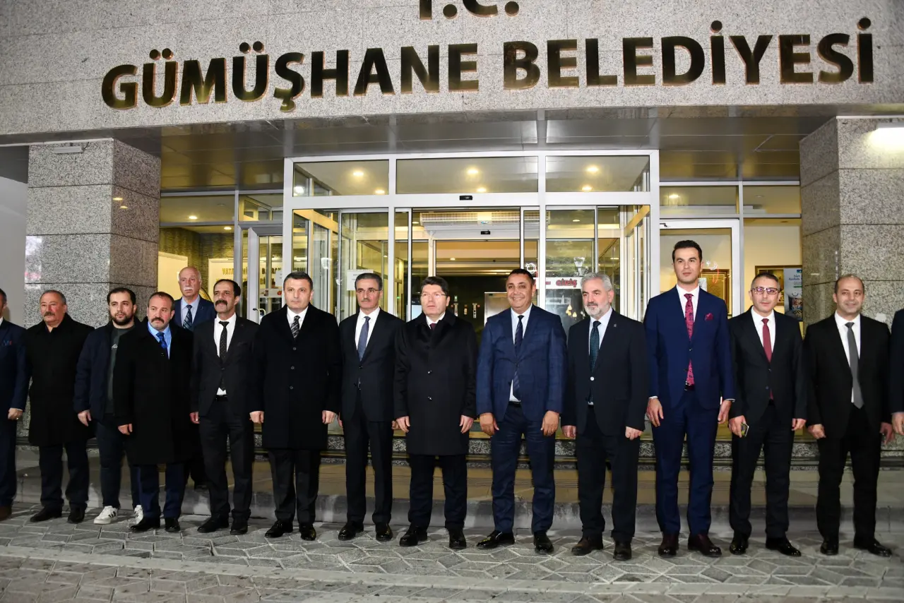 Adalet Bakanı Yılmaz Tunç Gümüşhane’de 19