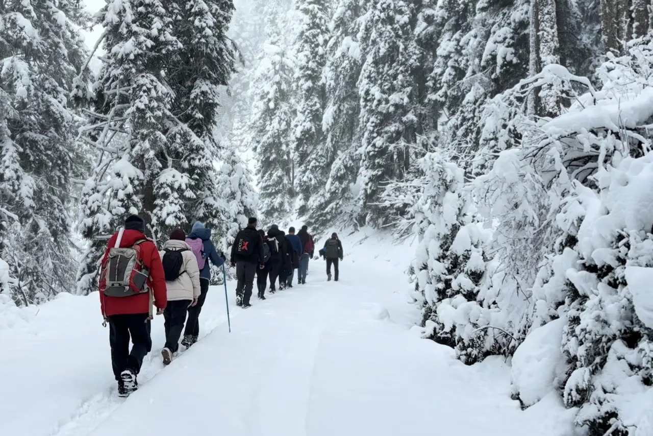Gümüşhane’de kartpostallık doğa yürüyüşü 21