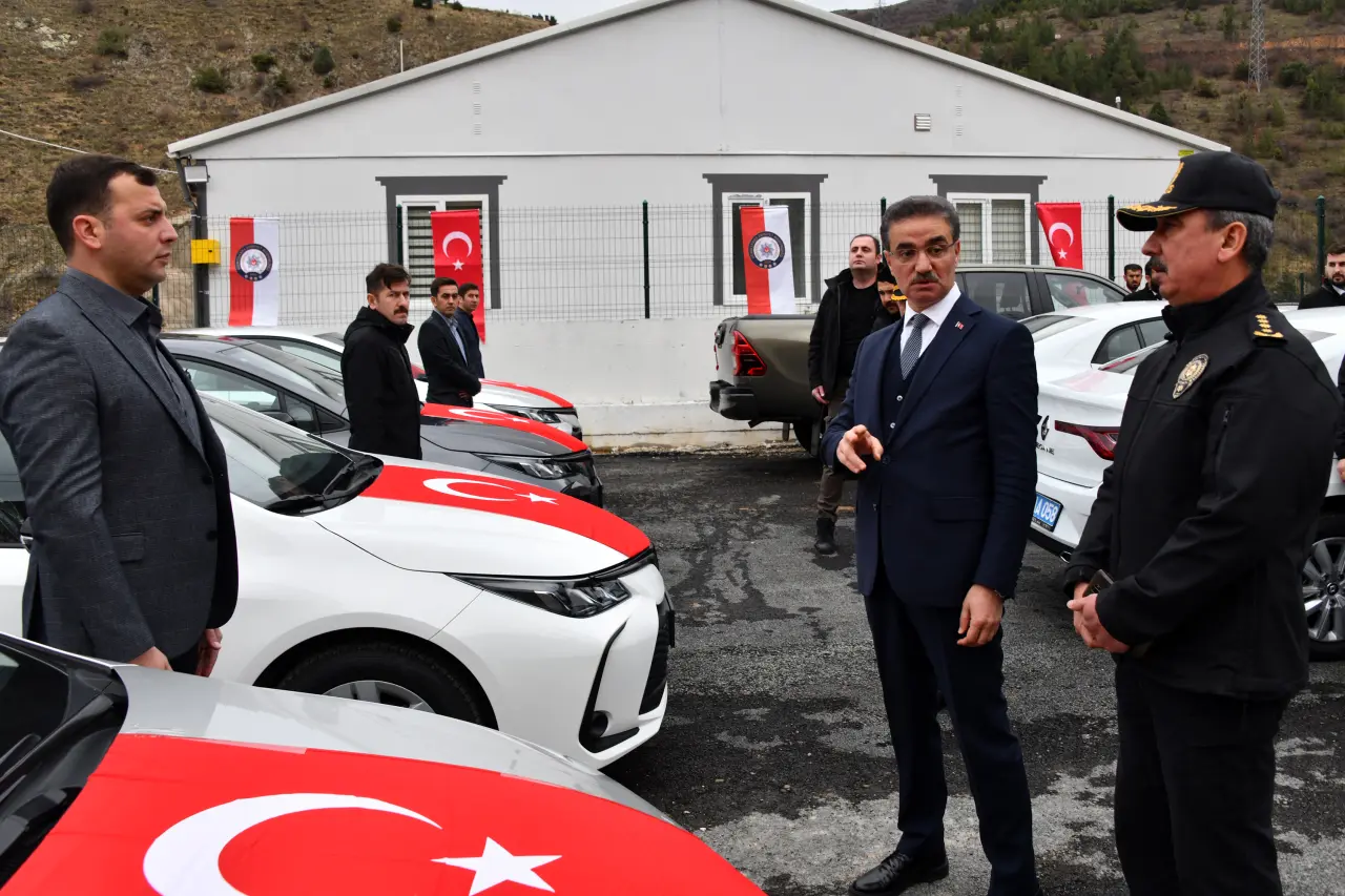 Gümüşhane’de Emniyet ve Jandarma filosuna 28 yeni araç 2
