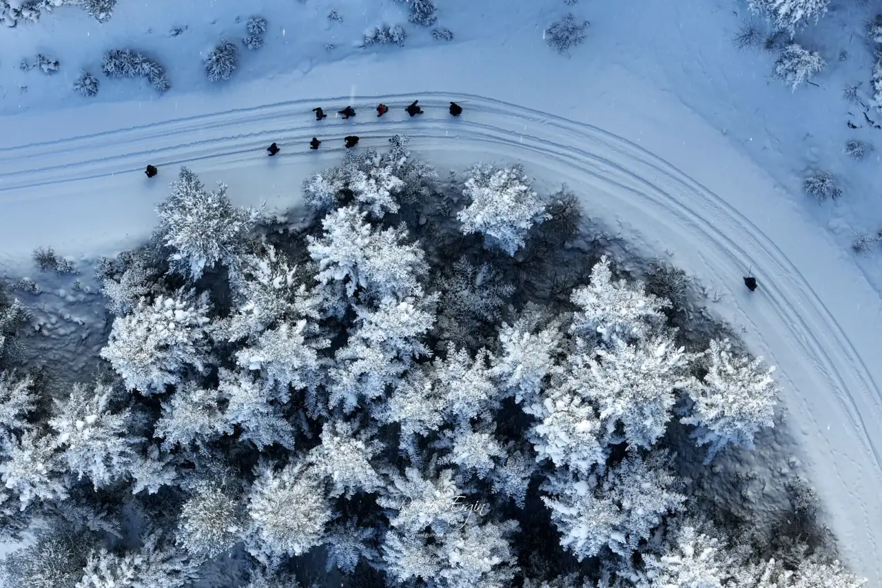 Gümüşhane’de kış masalı: 2 bin metre yükseklikte muhteşem görüntüler 32