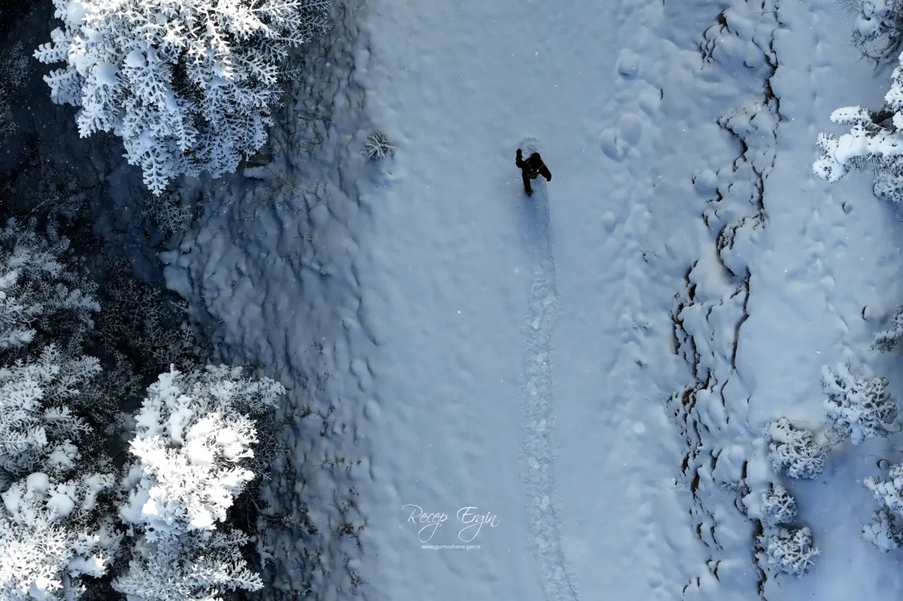 Gümüşhane’de kış masalı: 2 bin metre yükseklikte muhteşem görüntüler 38