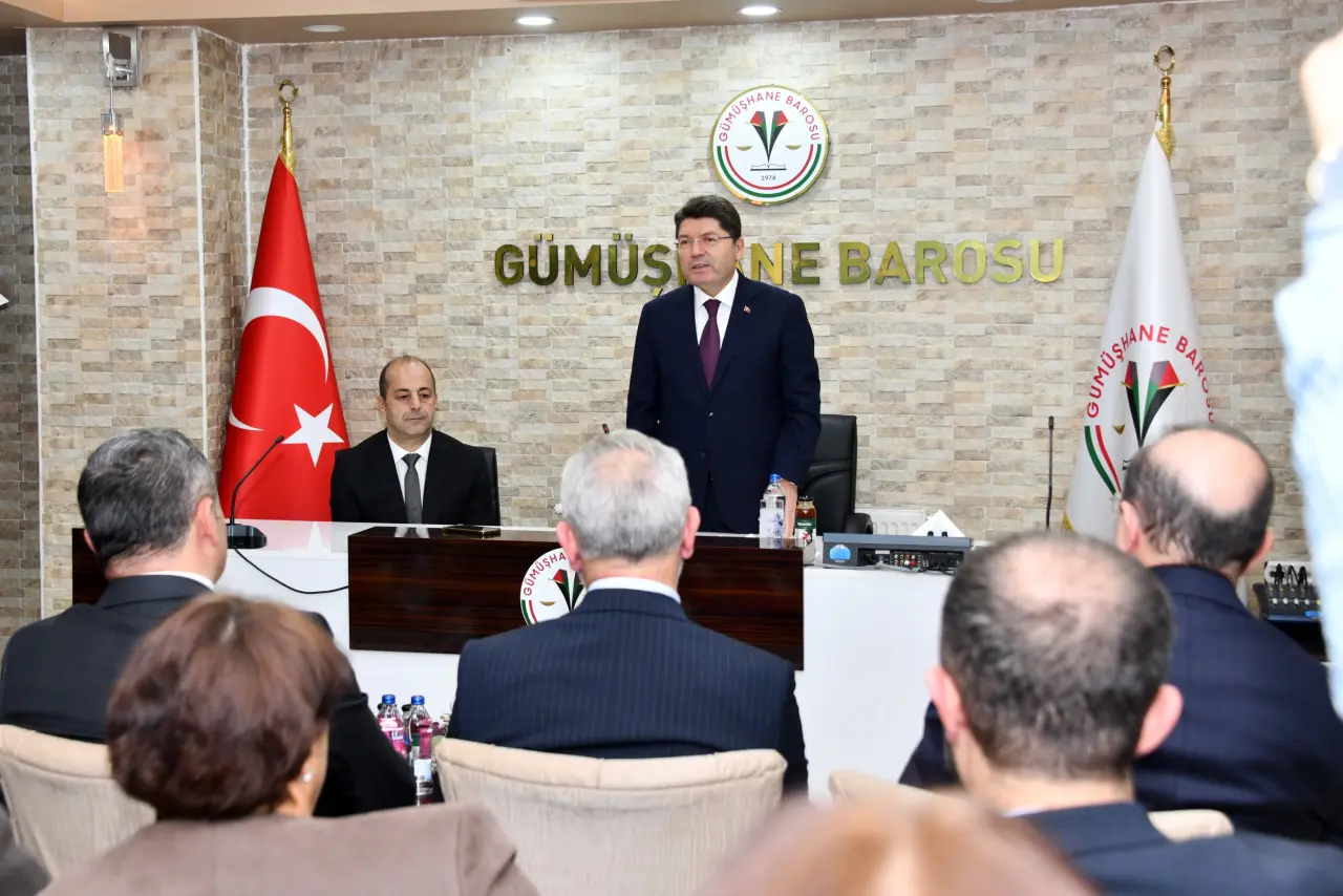 Adalet Bakanı Yılmaz Tunç Gümüşhane’de 13