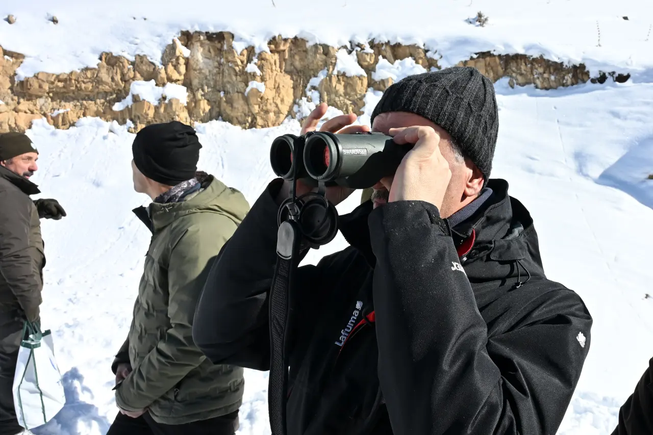 Gümüşhane’de aç kalan yaban hayvanları için seferberlik 38