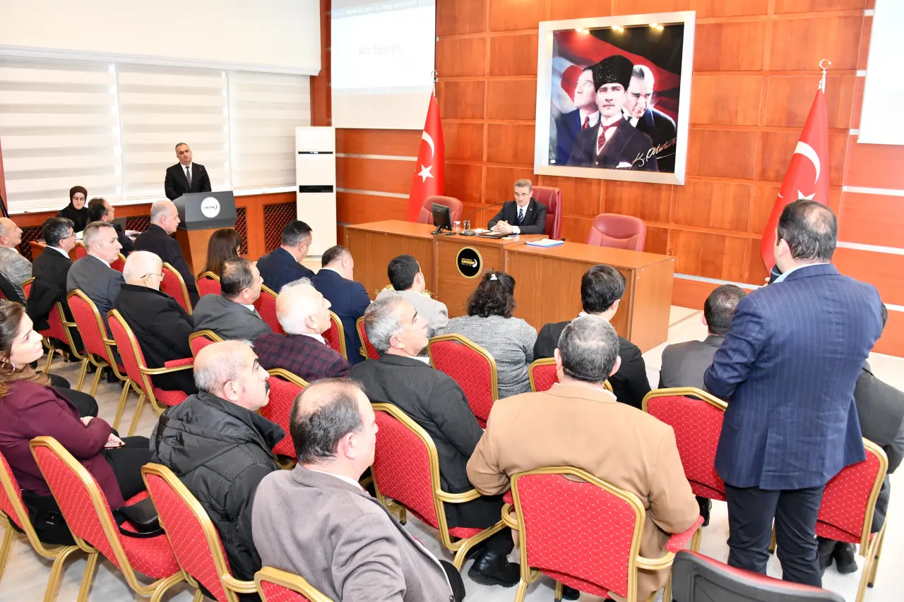 Gümüşhane'de il koordinasyon kurulu toplantısı yapıldı 10