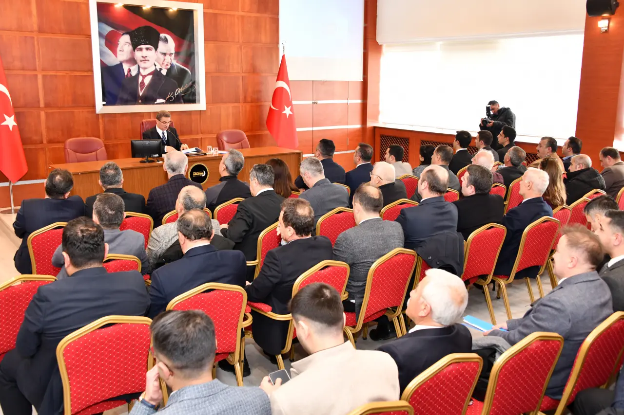 Gümüşhane'de il koordinasyon kurulu toplantısı yapıldı 6