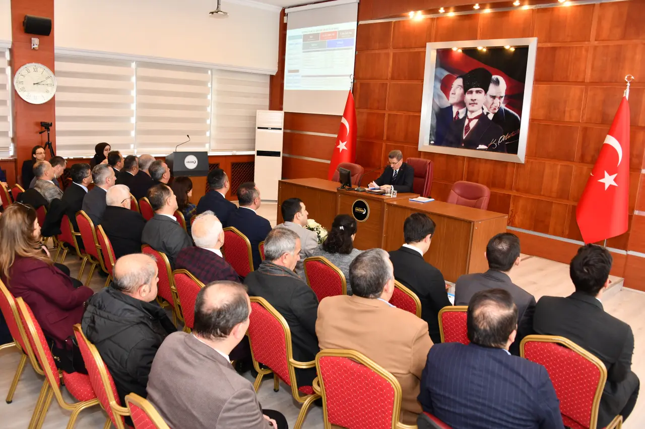 Gümüşhane'de il koordinasyon kurulu toplantısı yapıldı 5