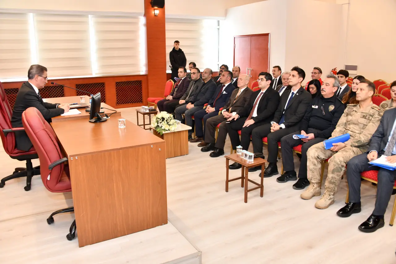 Gümüşhane’de 2026 yılının ilk Kadına Yönelik Şiddetle Mücadele Toplantısı yapıldı 2