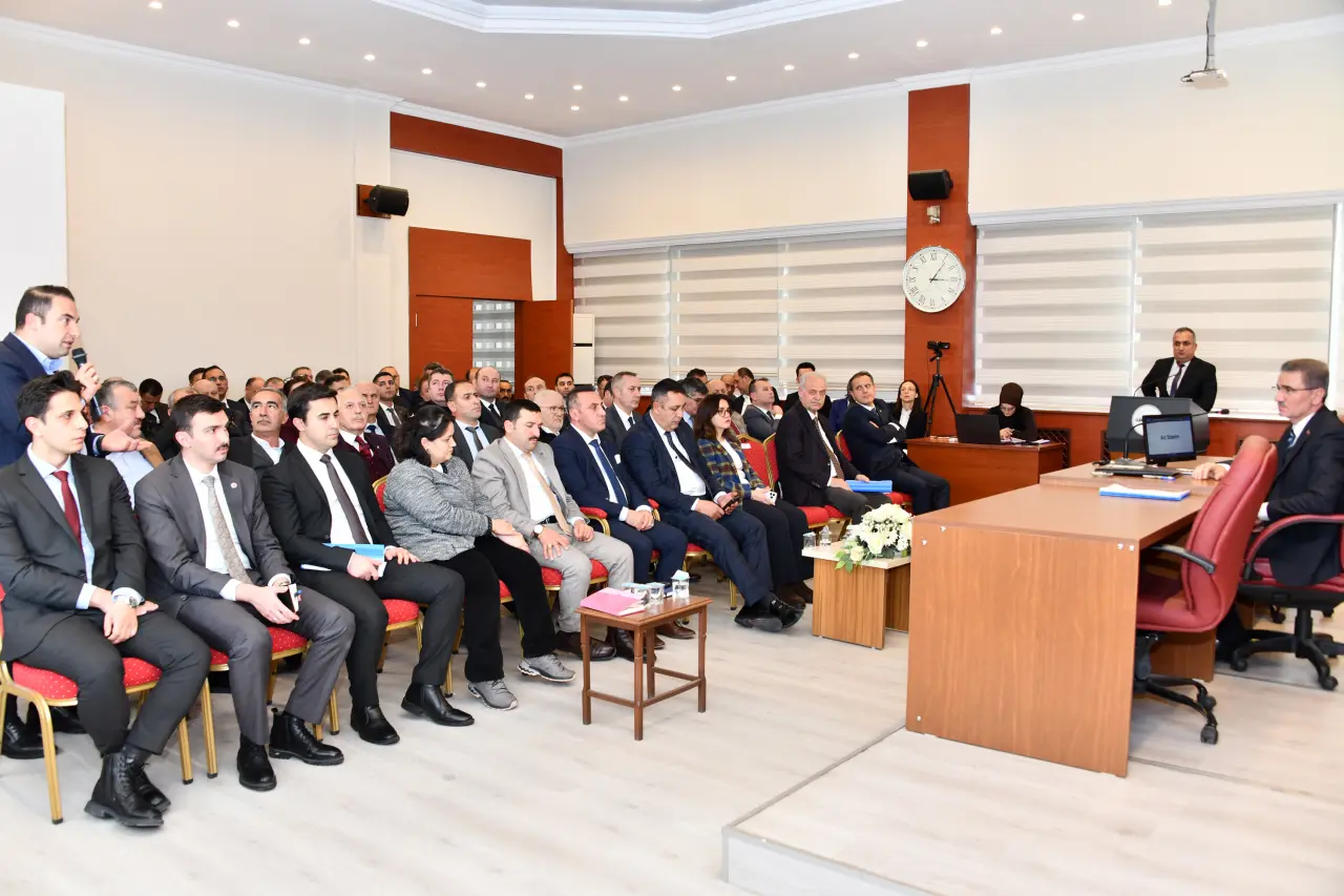 Gümüşhane'de il koordinasyon kurulu toplantısı yapıldı 9