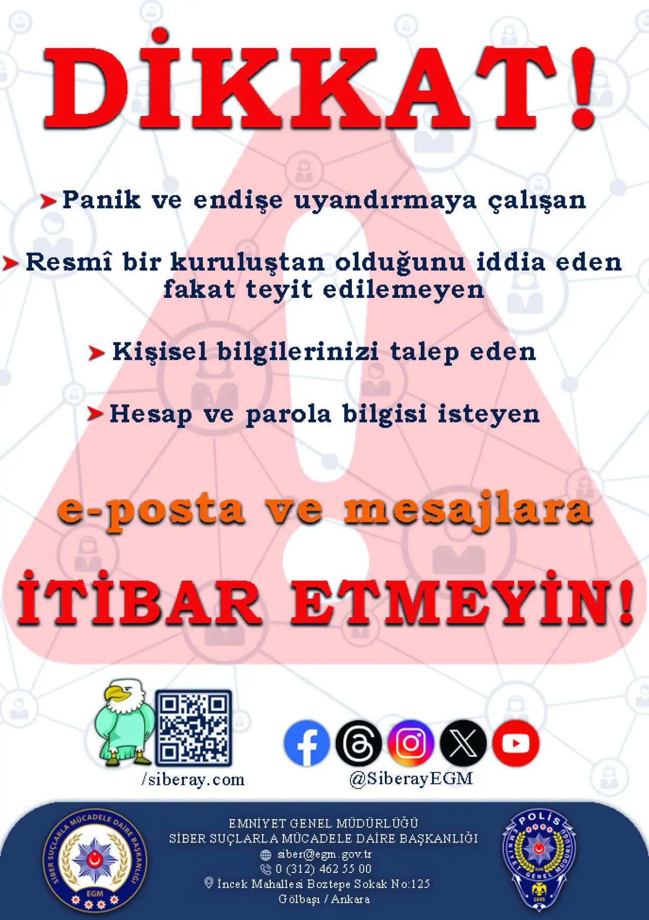 Gümüşhaneliler dikkat! Tek bir yanlış TIK tüm hayatınızı karartabilir! 15
