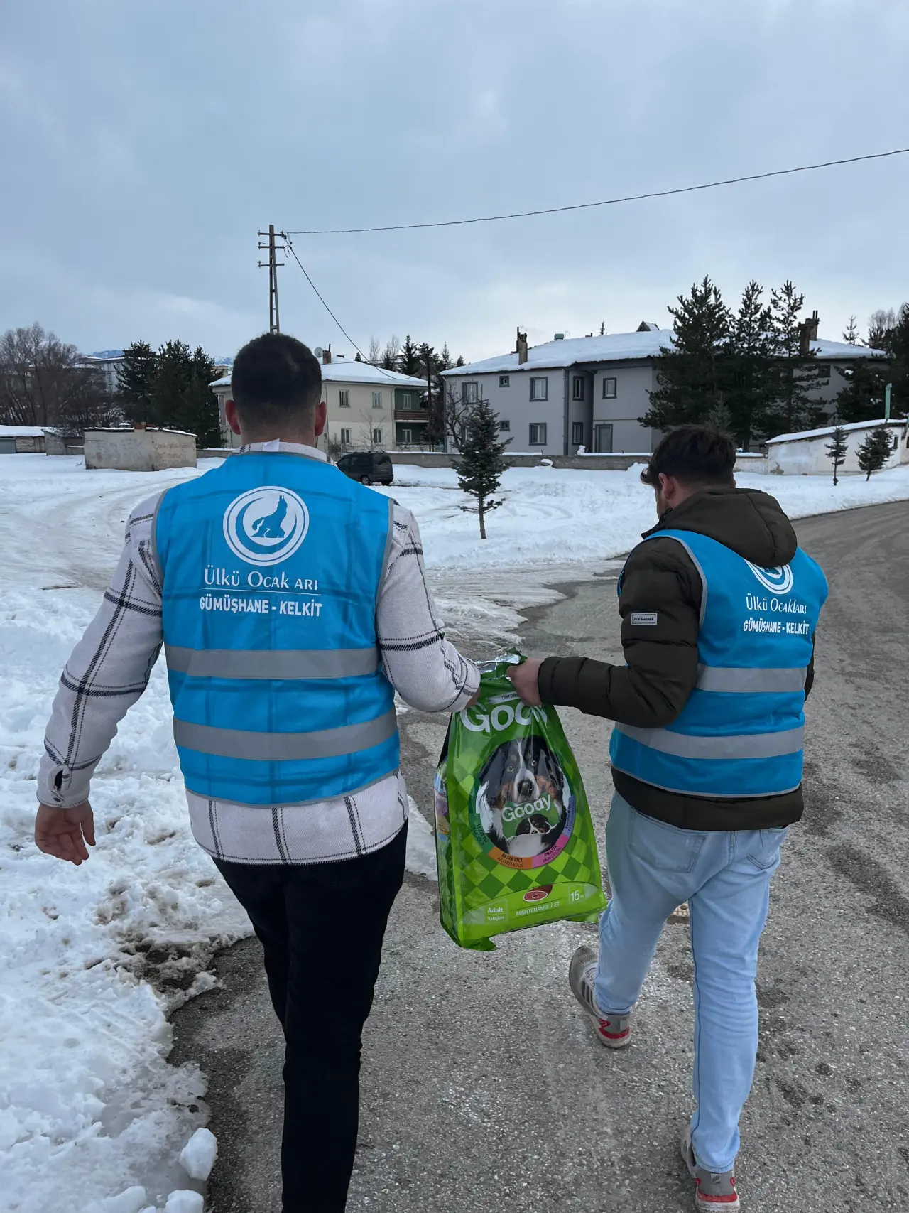 Ülkü Ocaklarından sokak hayvanlarına mama desteği 9