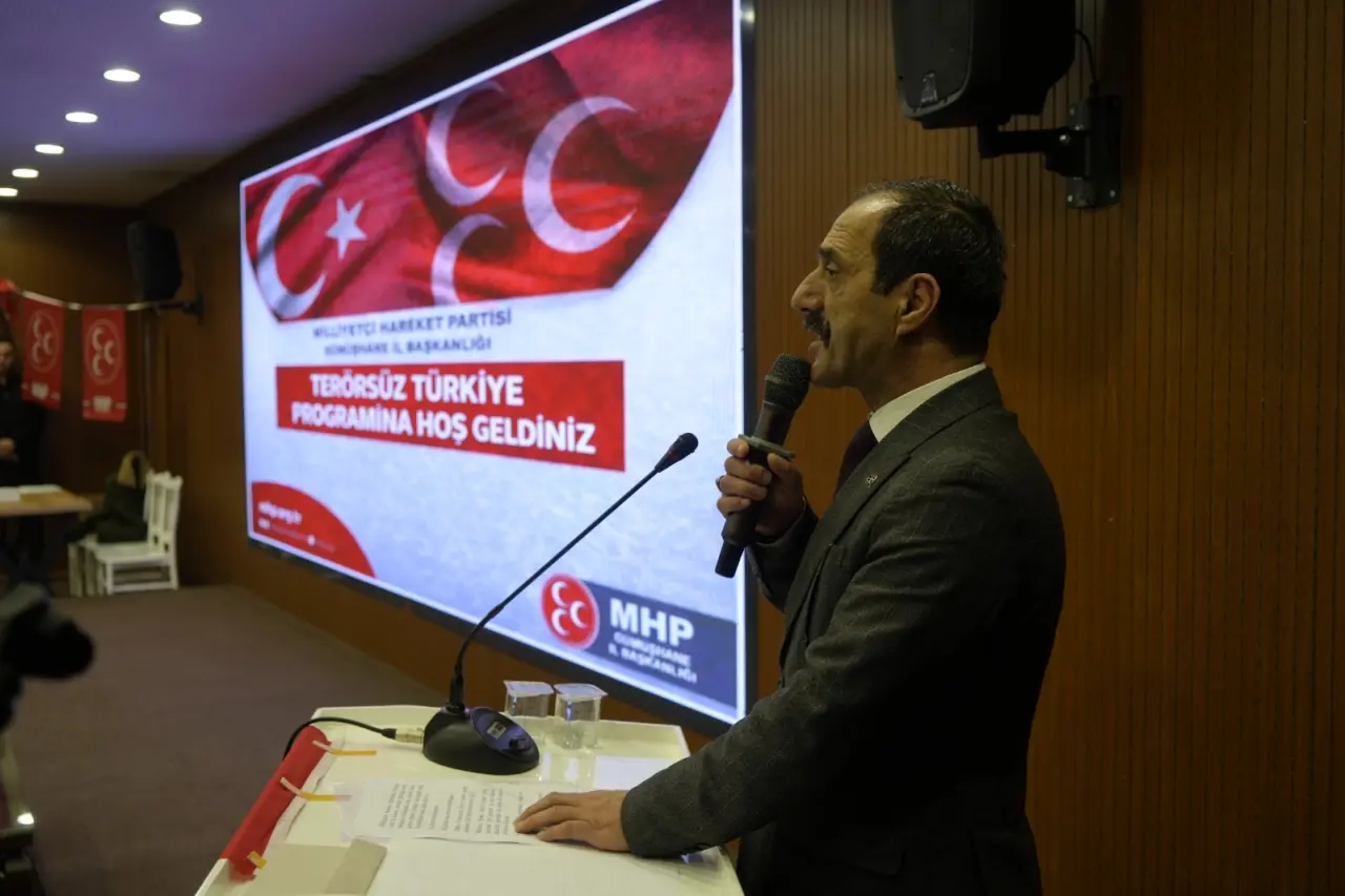 MHP Gümüşhane İl Başkanlığı'ndan Terörsüz Türkiye hedefi için istişare toplantısı 5