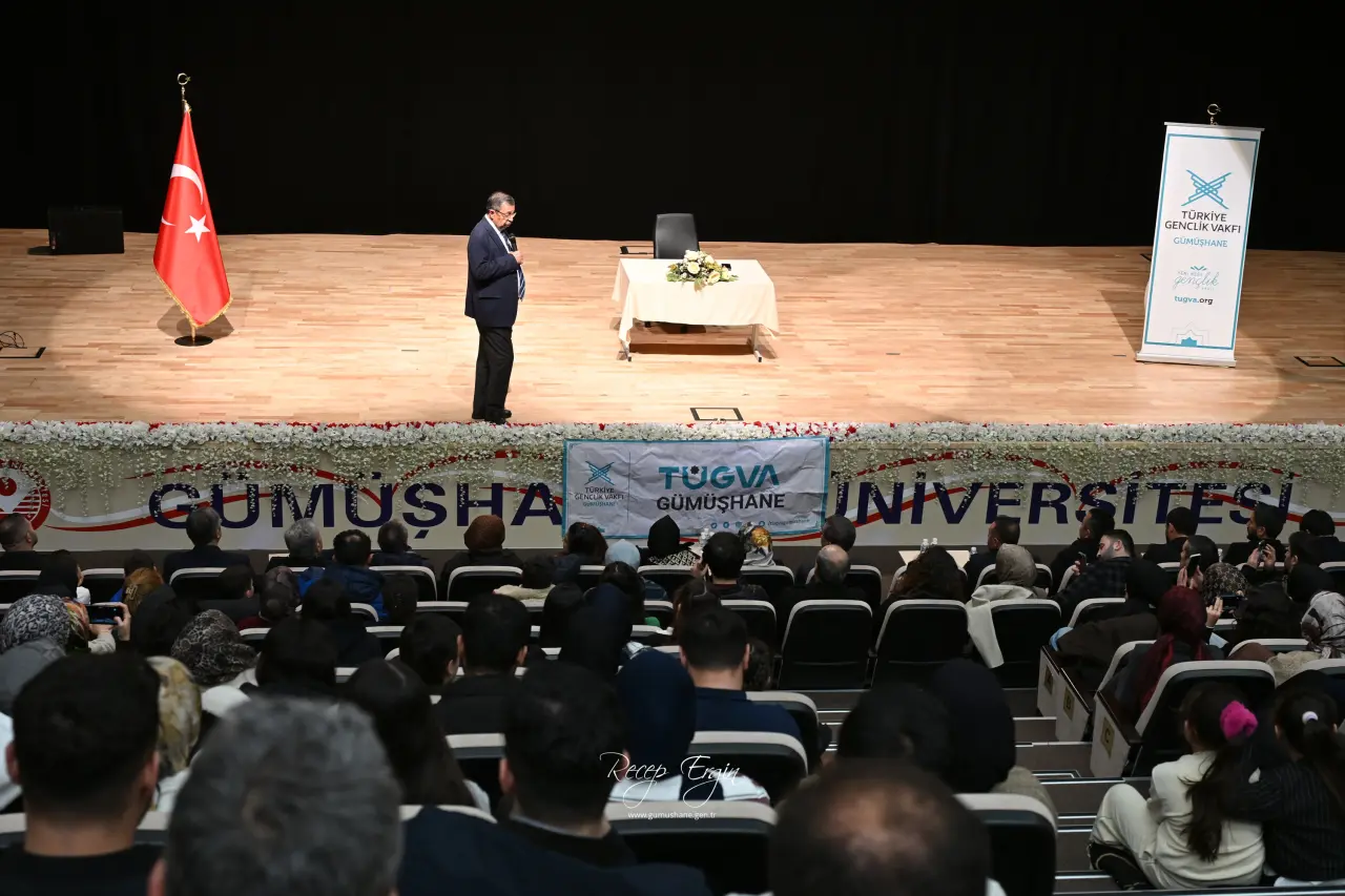 Hayati İnanç’tan Gümüşhane’de gönüllere dokunan sohbet: Son gülen iyi güler 27