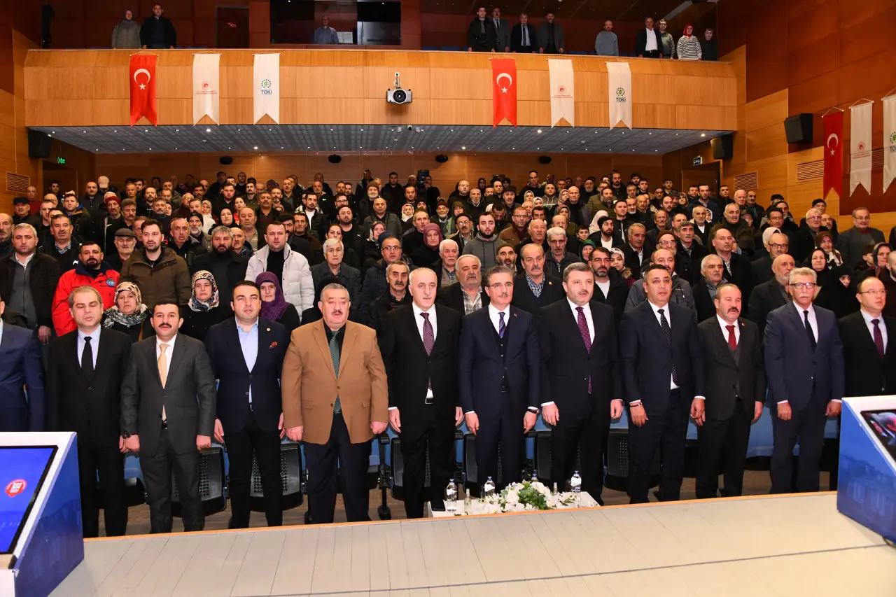 Gümüşhane’de 940 Konut İçin Kuralar Çekildi 5