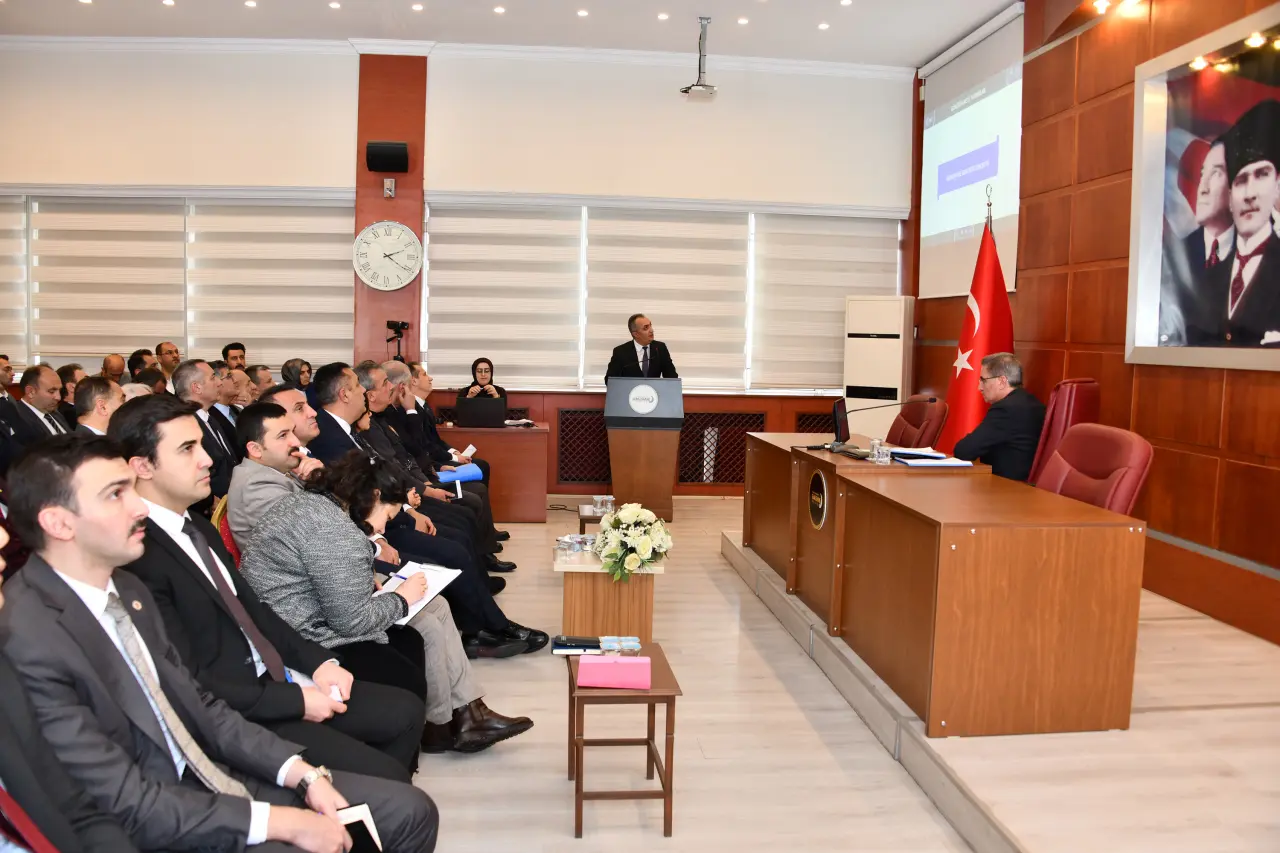 Gümüşhane'de il koordinasyon kurulu toplantısı yapıldı 3