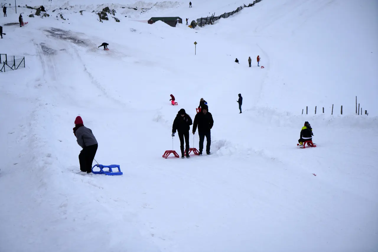 Zigana Dağı sömestr tatili boyunca 80 bin ziyaretçiyi ağırladı 5