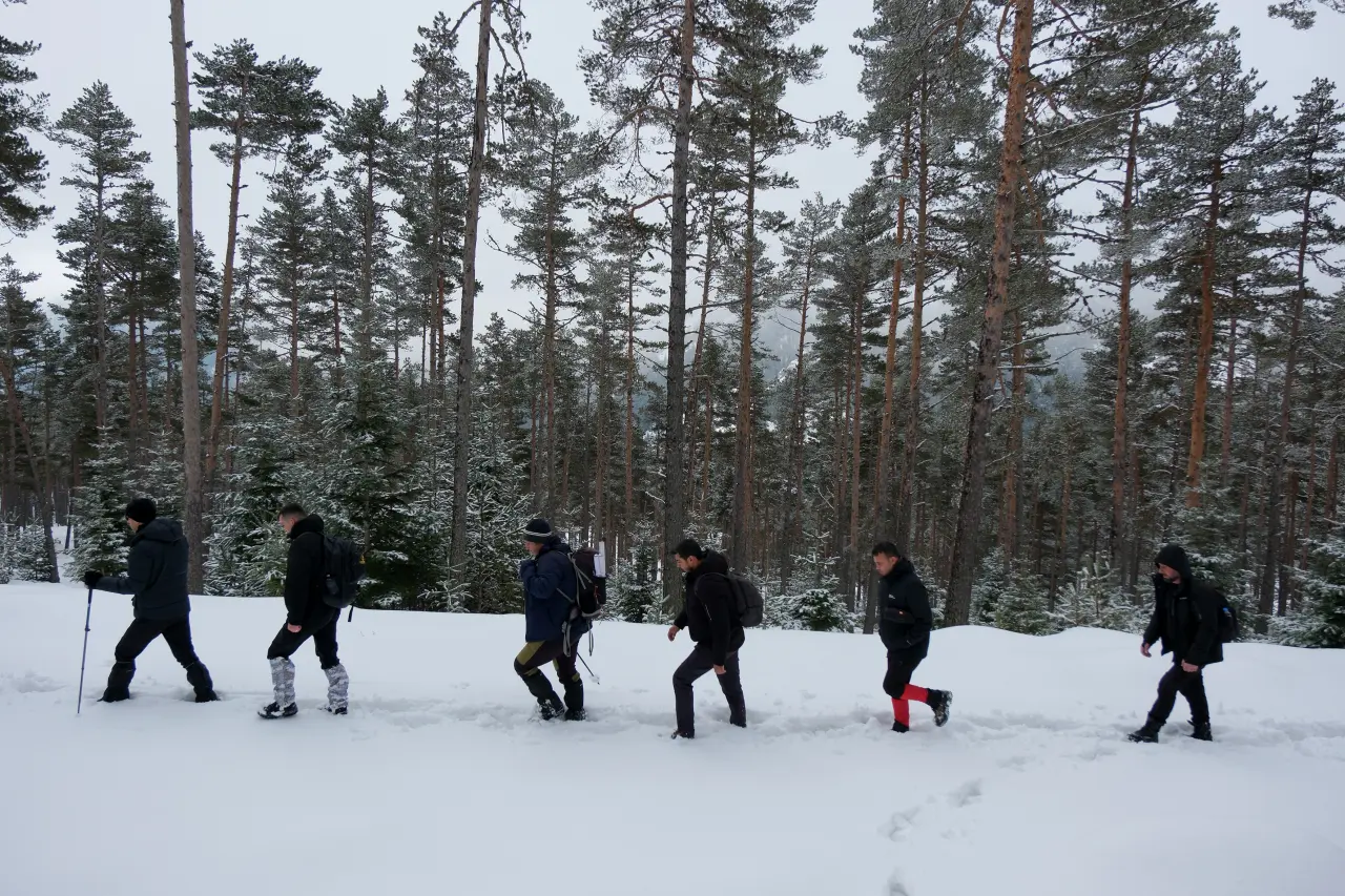 Bir günde dört mevsimi birden yaşadılar 42