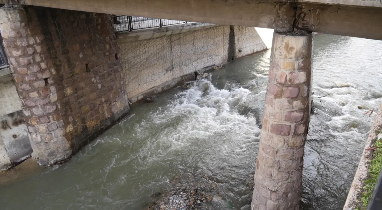 Harşit Çayı kış ayında son 15 yılın en yüksek seviyesine ulaştı 1