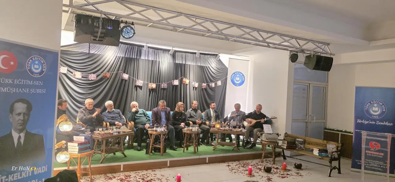 Gümüşhane’de mısralar geçidi: Türk Eğitim-Sen’den Harşit Kelkit Vadi Şiir Akşamları programı 5